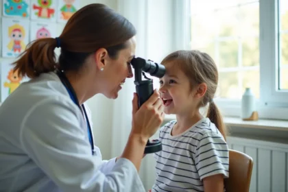 Badanie dna oka u dzieci – znaczenie, przebieg i wskazania