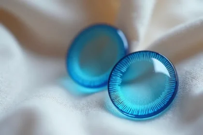 Niebieskie soczewki na brązowe oczy – Jak je dobrać i nosić?
